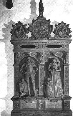 Grabmal Heinrich von Handschuhsheim  -  Amale Beusser von Ingelheim